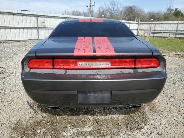 2C3CDYAGXDH648754 - 2013 DODGE CHALLENGER SXT GRAY photo 6