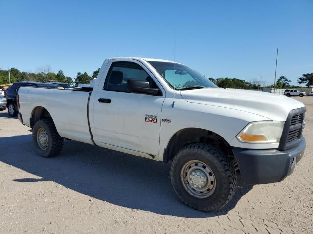 3C6LD5AT9CG137985 - 2012 DODGE RAM 2500 ST WHITE photo 4