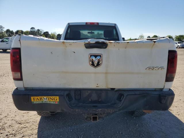 3C6LD5AT9CG137985 - 2012 DODGE RAM 2500 ST WHITE photo 6