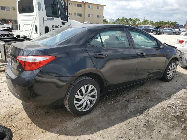 5YFBURHE2FP240280 - 2015 TOYOTA COROLLA L BLACK photo 3