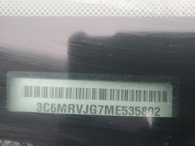 3C6MRVJG7ME535802 - 2021 RAM PROMASTER 3500 HIGH ლურჯი ფოტო 13