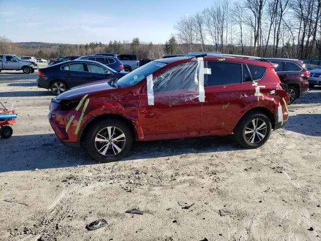 2T3RFREV5JW834468 - 2018 TOYOTA RAV4 ADVENTURE RED photo 1