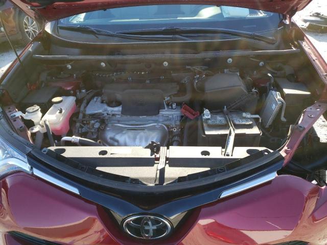 2T3RFREV5JW834468 - 2018 TOYOTA RAV4 ADVENTURE RED photo 11