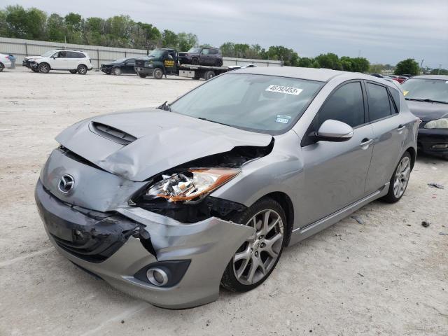 JM1BL1H48A1314407 - 2010 MAZDA SPEED 3 SILVER photo 1