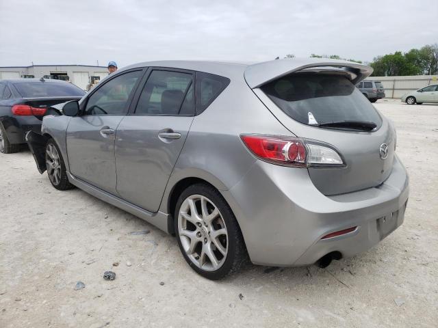 JM1BL1H48A1314407 - 2010 MAZDA SPEED 3 SILVER photo 2