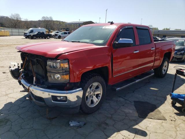 3GCUKSECXEG141588 - 2014 CHEVROLET SILVERADO K1500 LTZ RED photo 1