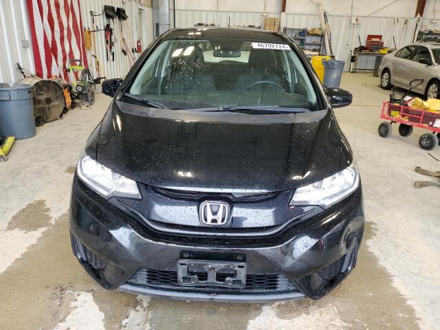 JHMGK5H51HS011562 - 2017 HONDA FIT LX BLACK photo 5