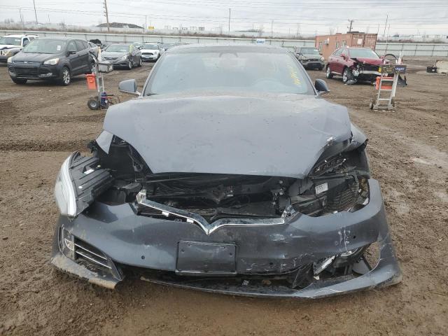 5YJSA1E21HF198168 - 2017 TESLA MODEL S ნაცრისფერი ფოტო 5