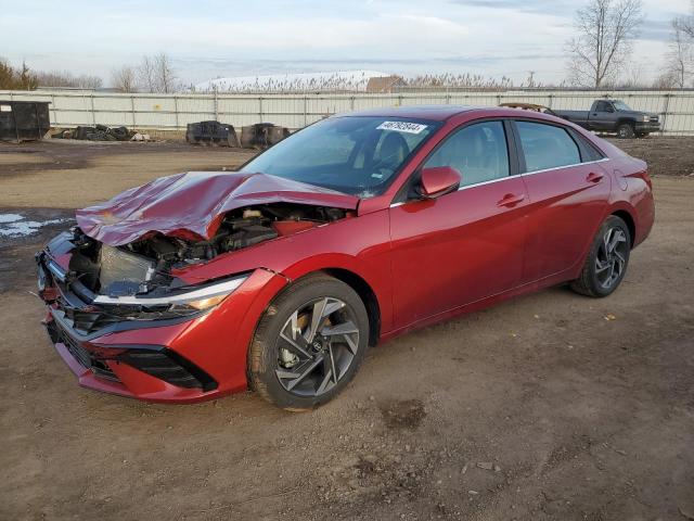 KMHLP4DG5RU649639 - 2024 HYUNDAI ELANTRA LIMITED RED photo 1