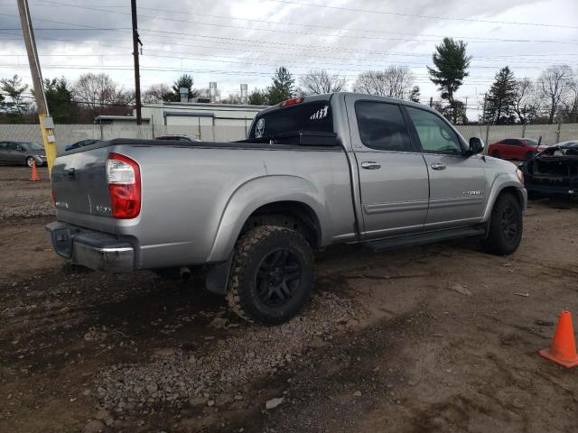 5TBDT44175S501886 - 2005 TOYOTA TUNDRA DOUBLE CAB SR5 GRAY photo 3