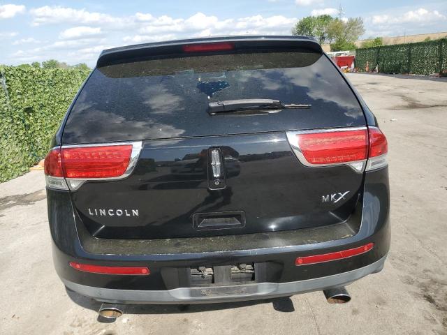 2LMDJ6JK4CBL00368 - 2012 LINCOLN MKX BLACK photo 6