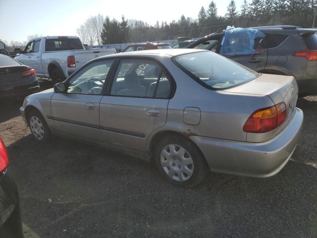 2HGEJ6611YH936546 - 2000 HONDA CIVIC BASE Bej foto 2