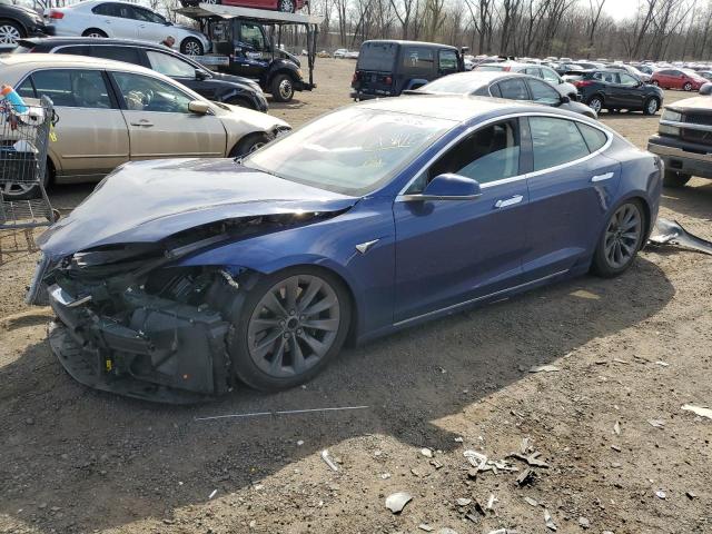 5YJSA1E19GF175257 - 2016 TESLA MODEL S BLUE photo 1