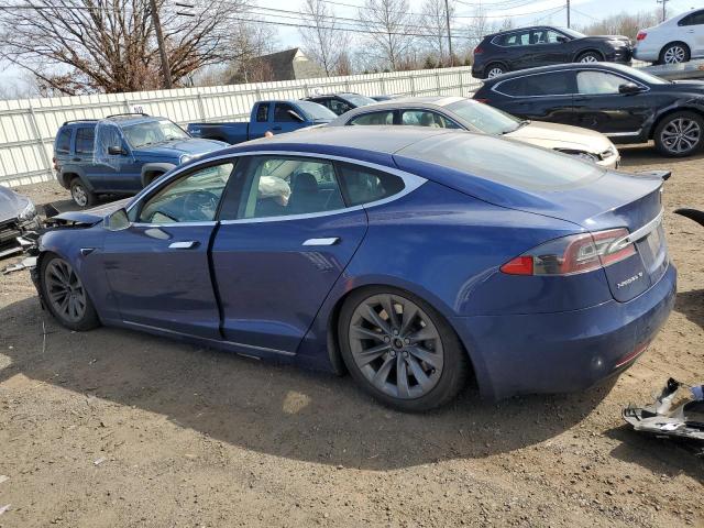 5YJSA1E19GF175257 - 2016 TESLA MODEL S BLUE photo 2