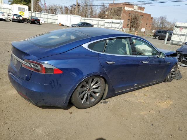 5YJSA1E19GF175257 - 2016 TESLA MODEL S BLUE photo 3