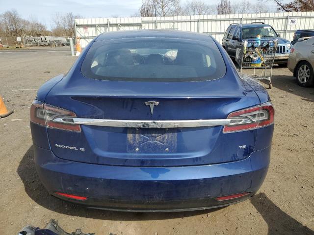 5YJSA1E19GF175257 - 2016 TESLA MODEL S BLUE photo 6