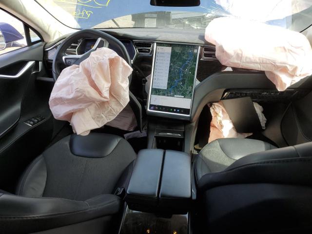 5YJSA1E19GF175257 - 2016 TESLA MODEL S BLUE photo 8