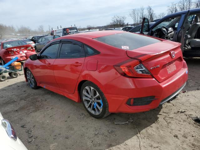 2HGFC2F58HH503042 - 2017 HONDA CIVIC LX RED photo 2