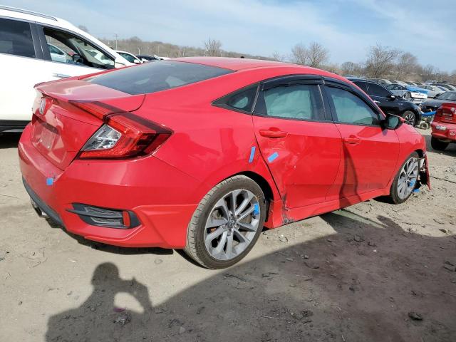 2HGFC2F58HH503042 - 2017 HONDA CIVIC LX RED photo 3