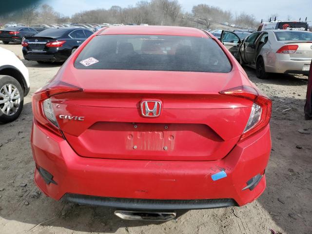 2HGFC2F58HH503042 - 2017 HONDA CIVIC LX RED photo 6