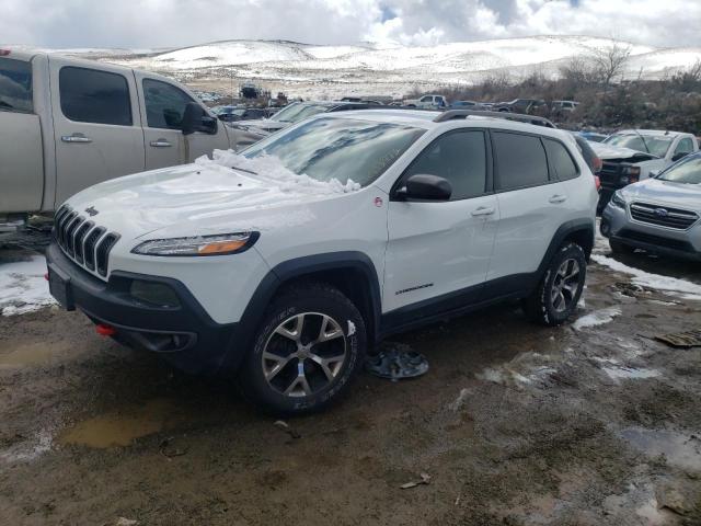 1C4PJMBS6FW615630 - 2015 JEEP CHEROKEE TRAILHAWK WHITE photo 1