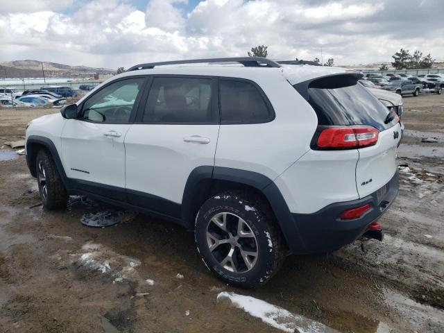 1C4PJMBS6FW615630 - 2015 JEEP CHEROKEE TRAILHAWK WHITE photo 2