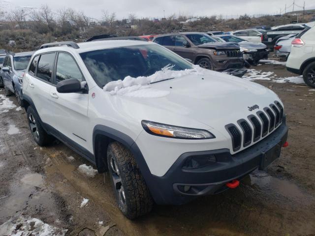 1C4PJMBS6FW615630 - 2015 JEEP CHEROKEE TRAILHAWK WHITE photo 4