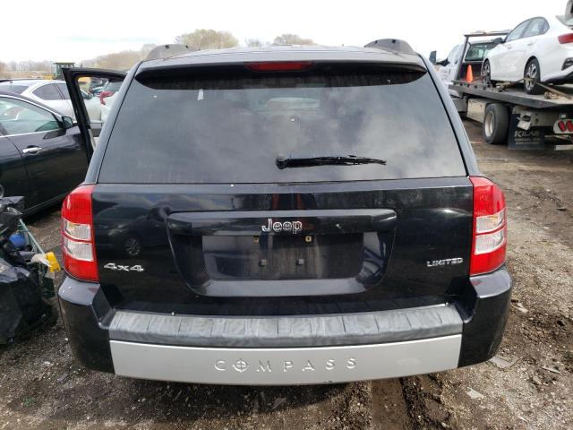 1J8FF57W67D185604 - 2007 JEEP COMPASS LIMITED BLACK photo 6