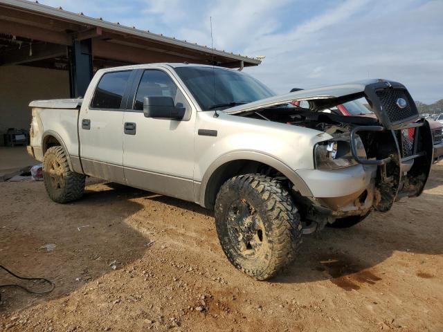 1FTPW14VX6FA91728 - 2006 FORD F150 SUPERCREW SILVER photo 4