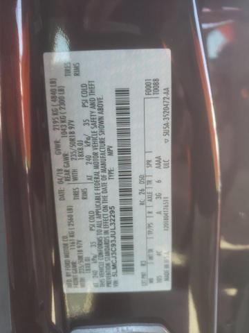 5LMCJ3C93JUL32295 - 2018 LINCOLN MKC RESERVE Bordo foto 14