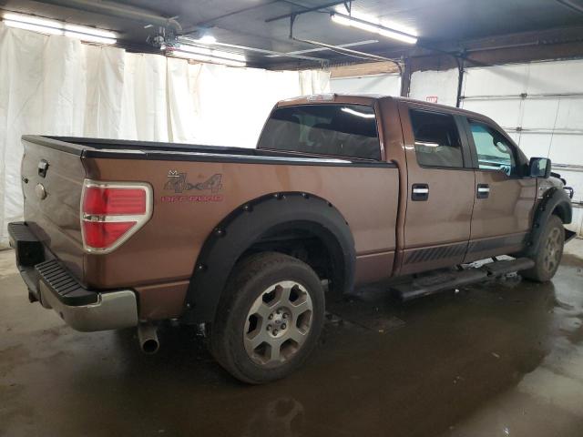 1FTFW1EF0BFB48953 - 2011 FORD F150 SUPERCREW BROWN photo 3