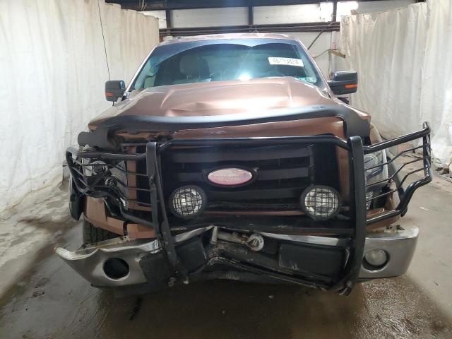 1FTFW1EF0BFB48953 - 2011 FORD F150 SUPERCREW BROWN photo 5