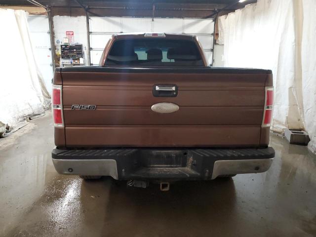 1FTFW1EF0BFB48953 - 2011 FORD F150 SUPERCREW BROWN photo 6