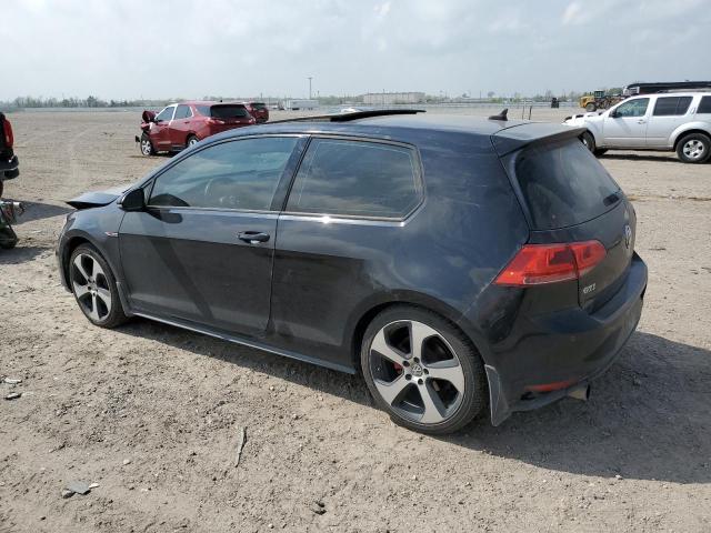 3VWTT7AU4FM074281 - 2015 VOLKSWAGEN GTI BLACK photo 2