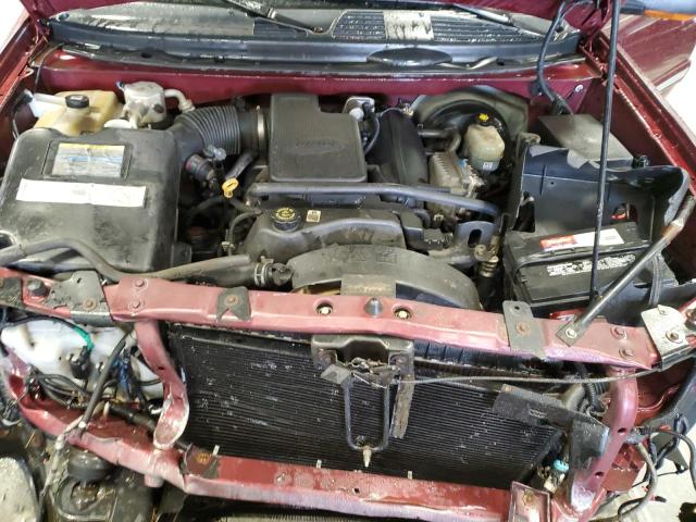 1GKDT13S522312158 - 2002 GMC ENVOY BURGUNDY photo 11