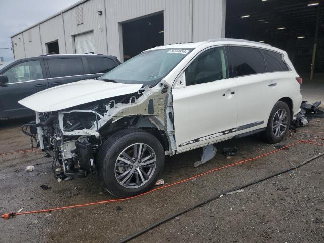 5N1DL0MN6HC556401 - 2017 INFINITI QX60 WHITE photo 1