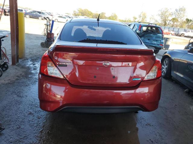 3N1CN7APXGL858353 - 2016 NISSAN VERSA S RED photo 6