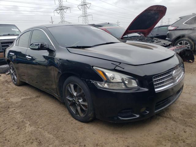 1N4AA5AP5EC472491 - 2014 NISSAN MAXIMA S BLACK photo 4