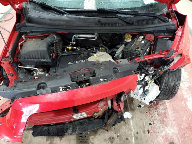 1G1JB6SH7C4116631 - 2012 CHEVROLET SONIC LS RED photo 11
