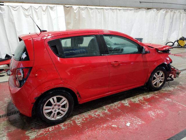 1G1JB6SH7C4116631 - 2012 CHEVROLET SONIC LS RED photo 3