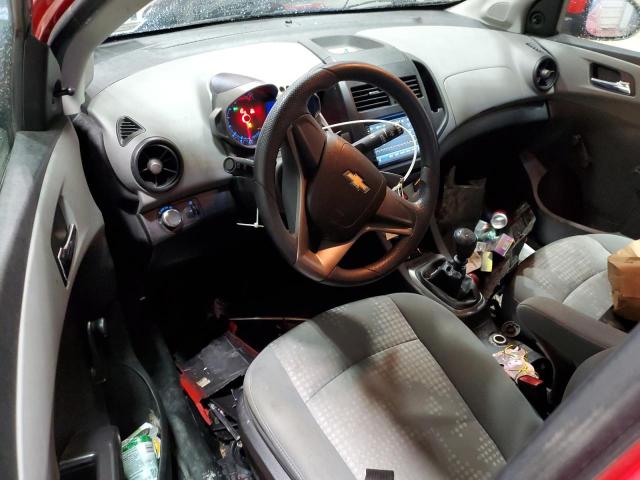 1G1JB6SH7C4116631 - 2012 CHEVROLET SONIC LS RED photo 8
