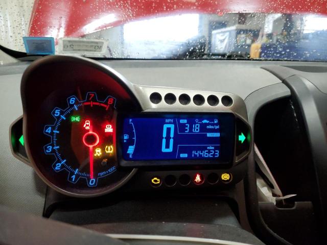 1G1JB6SH7C4116631 - 2012 CHEVROLET SONIC LS RED photo 9