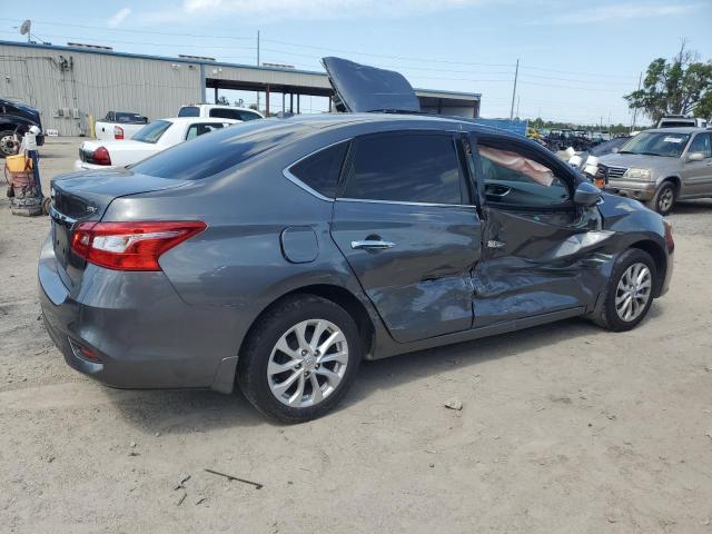 3N1AB7AP6KY258067 - 2019 NISSAN SENTRA S GRAY photo 3