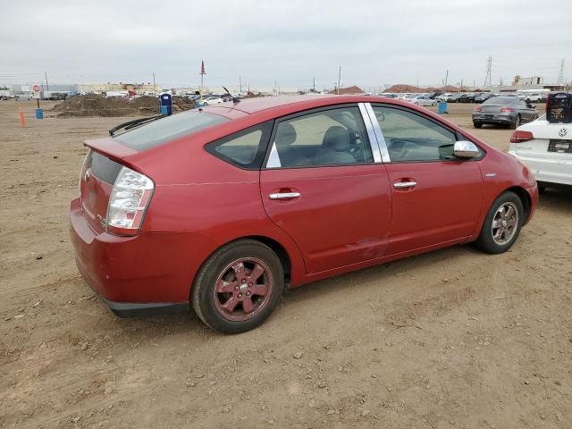 JTDKB20U987749836 - 2008 TOYOTA PRIUS RED photo 3