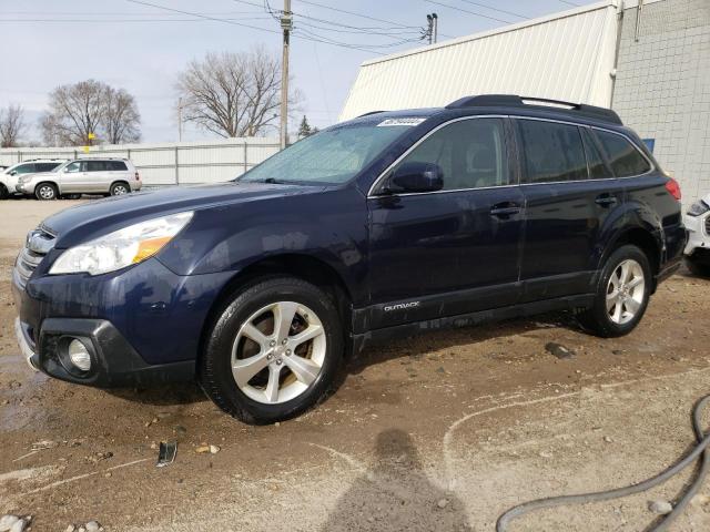 4S4BRBKC1D3250767 - 2013 SUBARU OUTBACK 2.5I LIMITED BLUE photo 1