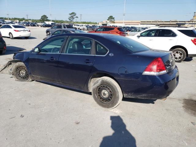 2G1WS57M291279049 - 2009 CHEVROLET IMPALA POLICE BLUE photo 2