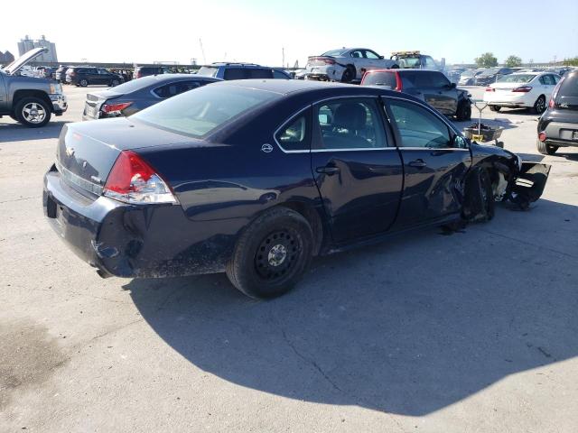 2G1WS57M291279049 - 2009 CHEVROLET IMPALA POLICE BLUE photo 3