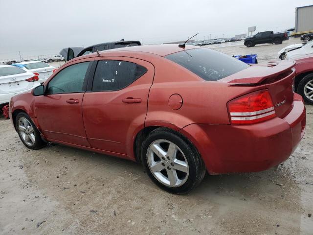 1B3LC76M68N649485 - 2008 DODGE AVENGER R/T RED photo 2