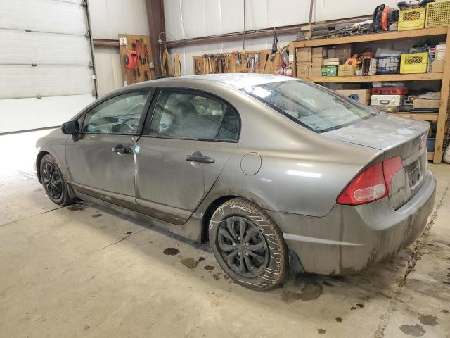 2HGFA16327H013483 - 2007 HONDA CIVIC DX GRAY photo 2