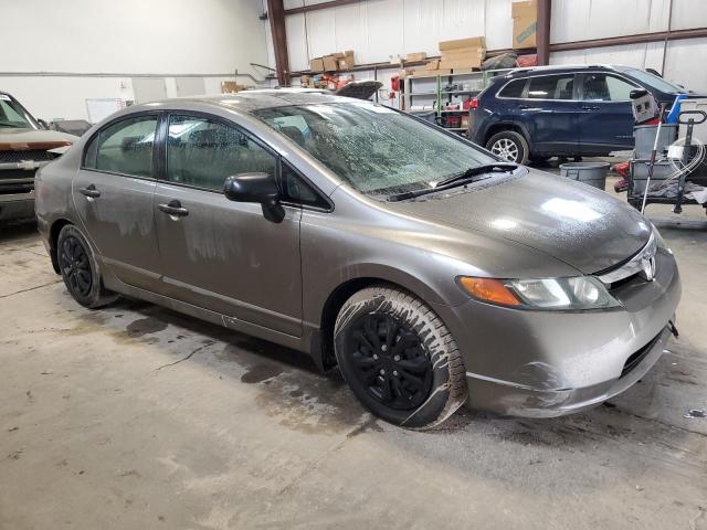 2HGFA16327H013483 - 2007 HONDA CIVIC DX GRAY photo 4